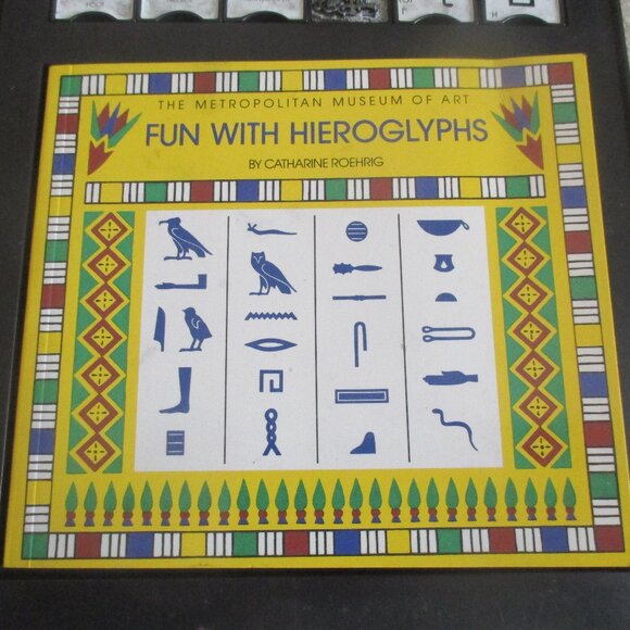 Fun With Hieroglyphs Kit Metropolitan Museum of Art - Picture 7 of 11
